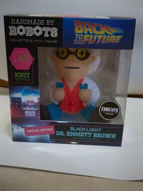 "Back to the Future" Dr. Emmett Brown vinyl figure, limited edition #149